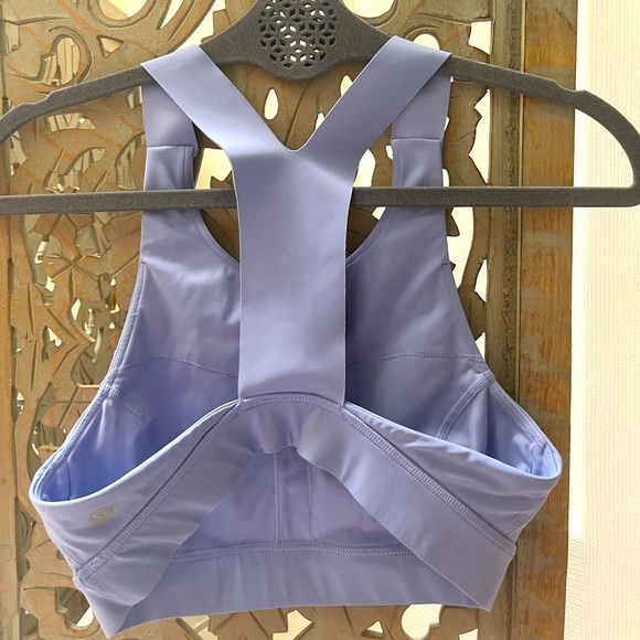 LULULEMON Hydrangea Blue Sports Bra 6 - Picture 3 of 6
